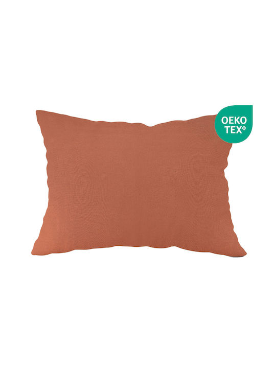 Zakartex Калъф За Възглавница Solid Solid Теракота 30x50см