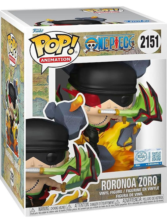 Funko Pop! Animation: One Piece - Roronoa Zoro (King of Hell) 2151 Special Edition