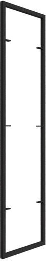 System Plasio Rafierras Finetto Schwarz Matt 960mm