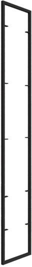 System Plasio Rafierras Finetto Schwarz Matt 960mm