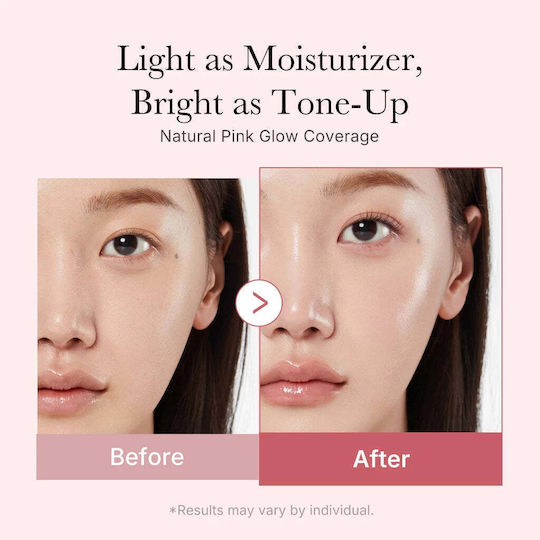 Medicube PDRN Pink Tone Up Αδιάβροχη Αντηλιακή Κρέμα Προσώπου SPF50+ 50ml