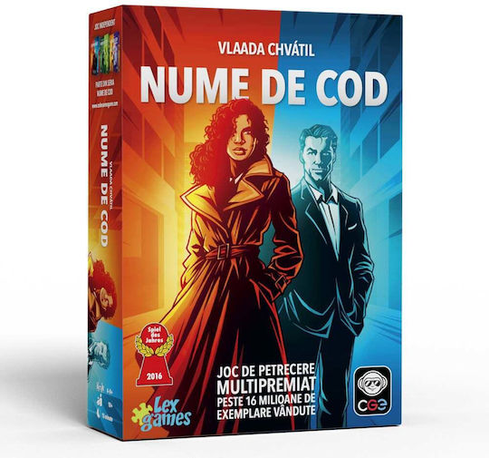 Joc de Societate Codenames pentru 4+ Jucători 10+ Ani Lex Games