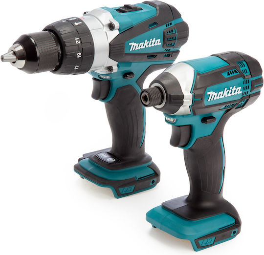 Makita DLX2145ZJ Набор Ударна Бормашина И Ударна Отвертка 18V Без Батерия И Калъф