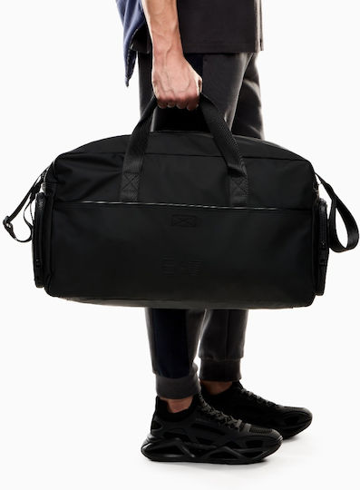 Emporio Armani Sack Voyage 42lt Black Fabric L55xW22.5xH31.5cm