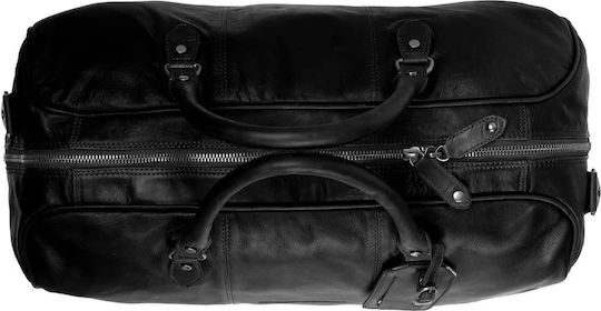 The Chesterfield Brand William C20.000400 Sack Voyage 43lt Black made of Leather W27cm