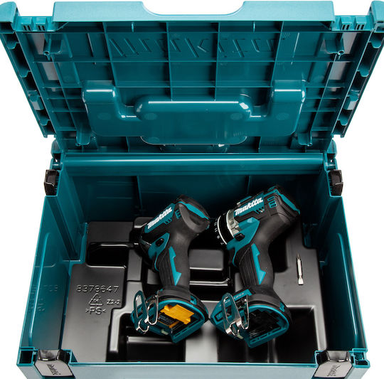Makita DLX2180ZJ Сет Ударна бормашина & Ударна отвертка 18V с батерии и куфар