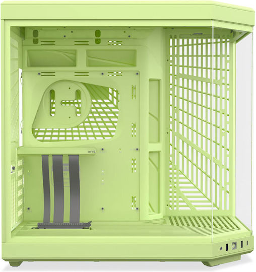 HYTE Y70 Геймърско Midi Tower Компютърна Кутия с Страничен Прозорец Matcha Milk