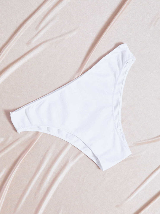 Celestino Slip Bumbac Alb