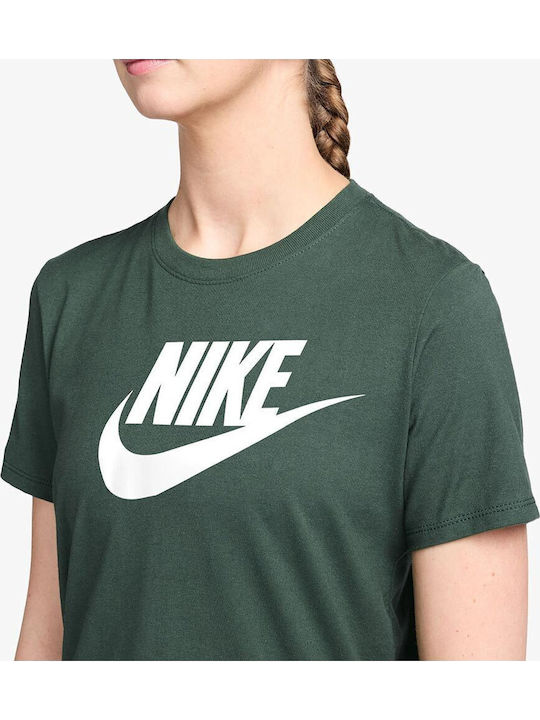 Sportswear Essential Damen Crop T-Shirt Grün