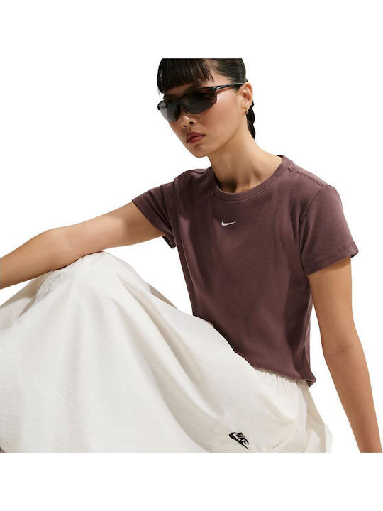 Sportswear Women's T-shirt Brown