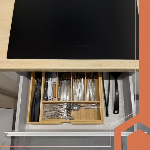 Suprafață Antiderapantă Pentru Dulapuri Și Sertare De Bucătărie Albă 500x50 Cm Ruhhy