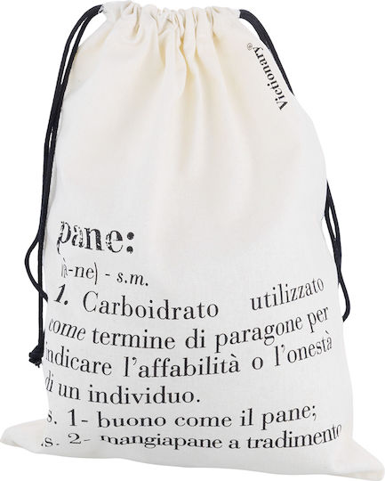 Villa D'Este Bread Box Fabric Black 30cm