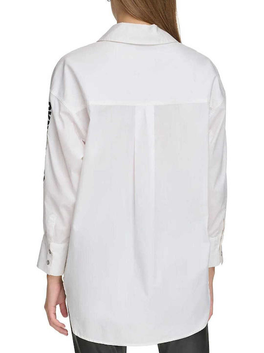 Women's Long Sleeve Shirt White