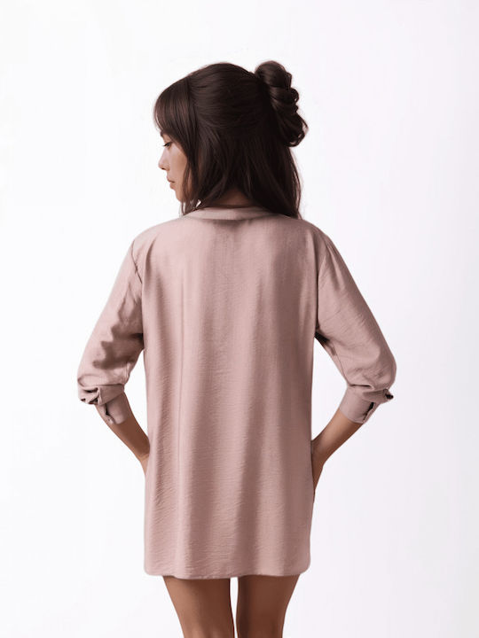Women's Long Sleeve Shirt Cigar