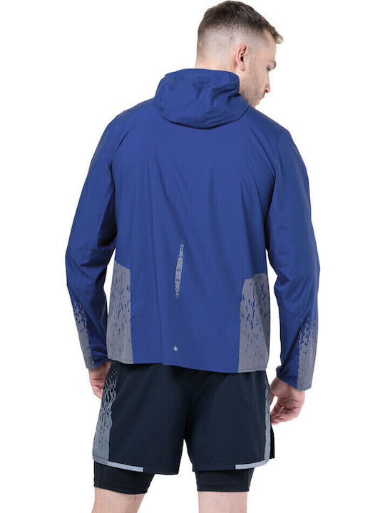 Jacket Waterproof and Windproof Ocean/Reflect Blue