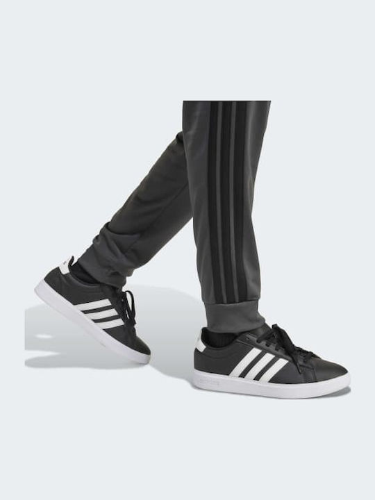 Tracksuit Glossy with Elastic Grey