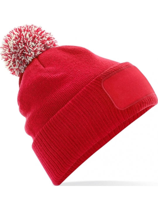 Stranger Things Beanie Unisex Beanie mit Rippstrick in Rot Farbe