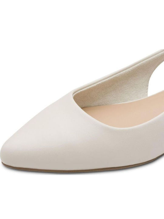 Women's Moccasins in Beige Color