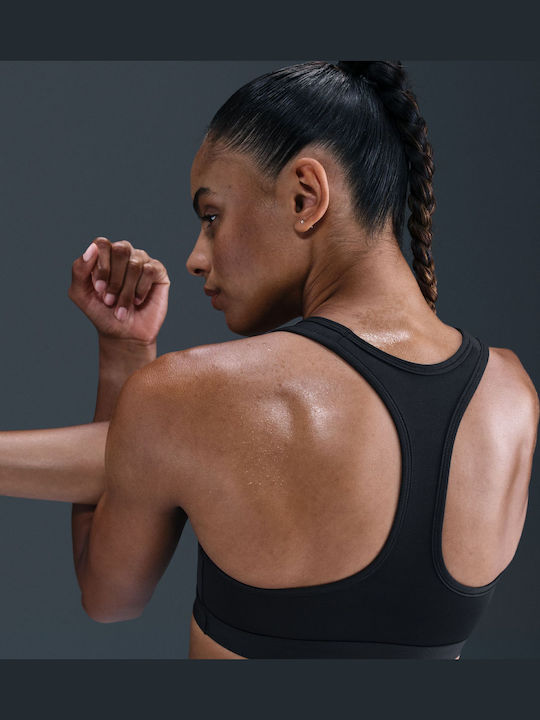 Dri-Fit Swoosh Women's Sports Bra without Padding Black / White