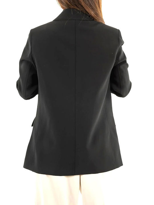 Guess Women's Double Breasted Blazer Black