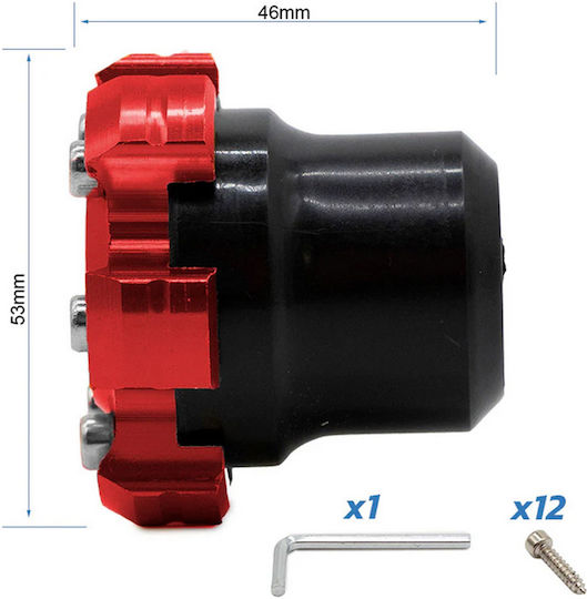 Антивибрационен Протектор Ewheel Ewtb-006 Червено За Патини