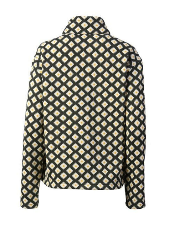 Men's Fleece Cardigan Green