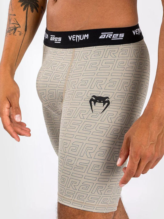 Venum X Ares 2.0 Vale Tudo Short Men Martial Arts Leggings Beige