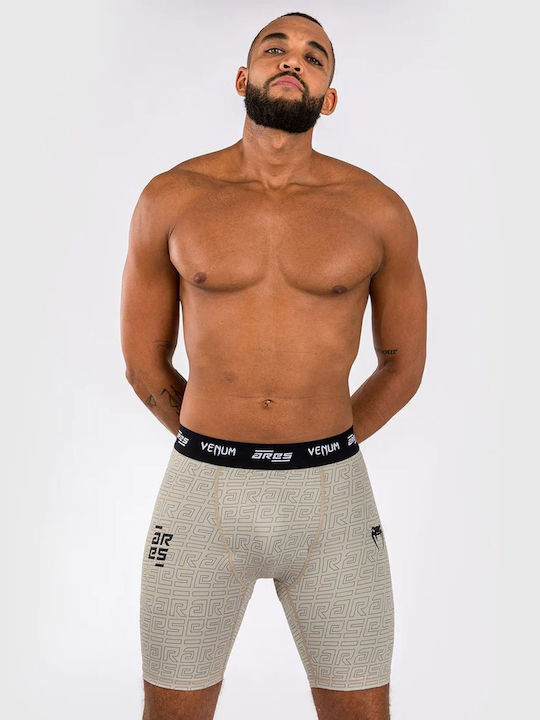 Venum X Ares 2.0 Vale Tudo Short Men Martial Arts Leggings Beige