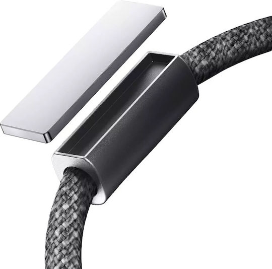 Joyroom S-A50 Unlimited Series Magnetic USB 2.0 Cable USB-C Male - USB-A 60W PD Gray 1.2m