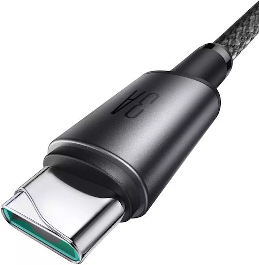 Joyroom S-A50 Unlimited Series Magnetic USB 2.0 Cable USB-C Male - USB-A 60W PD Gray 1.2m