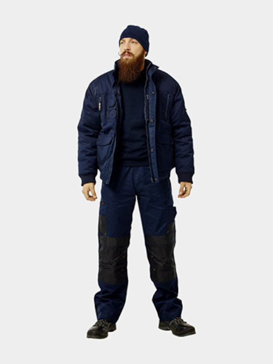 Herock Mars Arbeitshose Blau