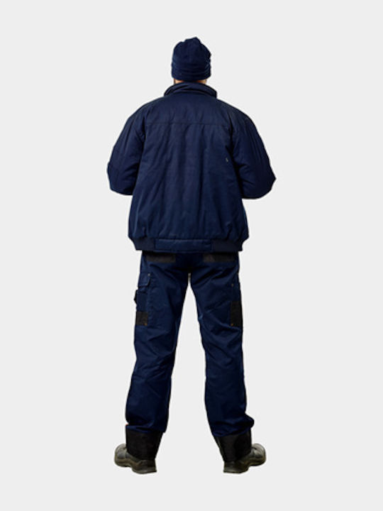 Herock Mars Arbeitshose Blau