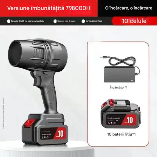 Φυσητήρας Χειρός 21V με 2 Μπαταρίες