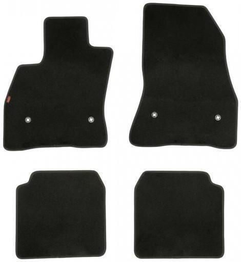 Lampa Set of Front and Rear Mats 4pcs for Fiat 500L BMW X1 2021+ Black