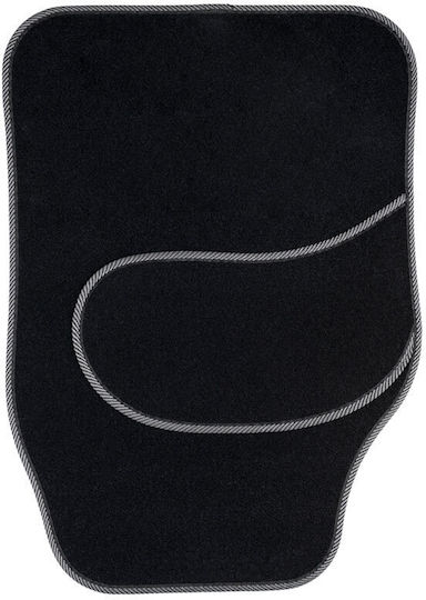 Kaver Front Mats 2pcs Gray / Black