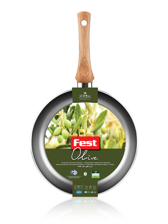Fest Cookware Set of Stainless Steel with Ceramic Coating 7pcs