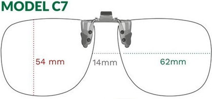 Montana C7c Προσθετο Clip On Polarized