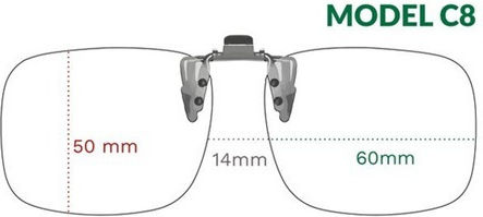 Montana C8 Προσθετο Clip On Polarized