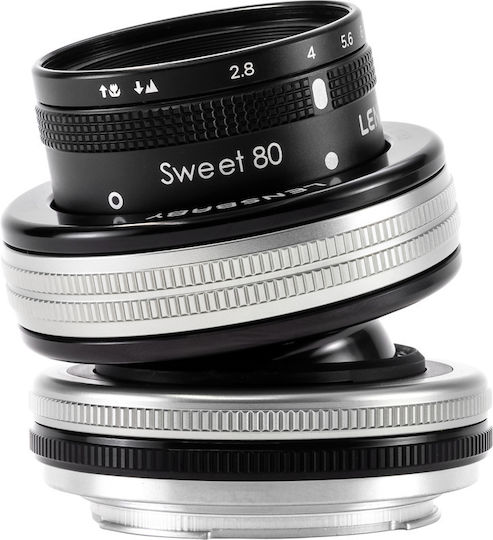 Lensbaby Composer Pro Ii Обектив С Sweet 80 Оптика За Fuji X