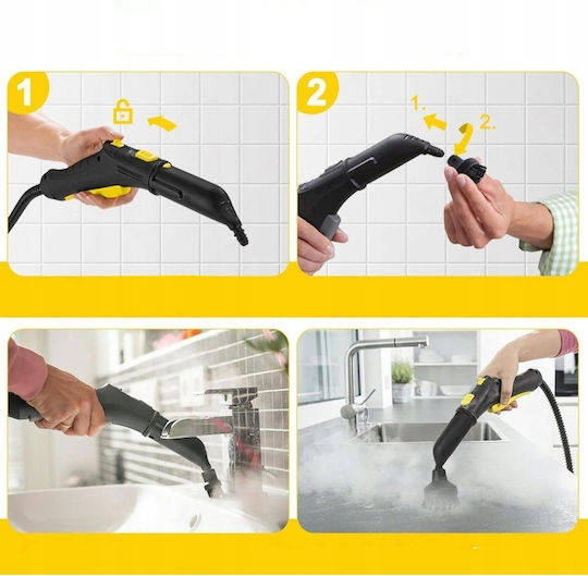 Set Brush Covers Karcher Easyfix Sc1 Sc2 Sc3 Sc4 Sc5 Microfiber