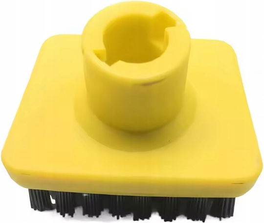 Set 3 Quadratische Bürsten Karcher SC1–SC5 Schwarze Borsten Bunte Spitzen Fugenanschlüsse Fliesen Ersatz