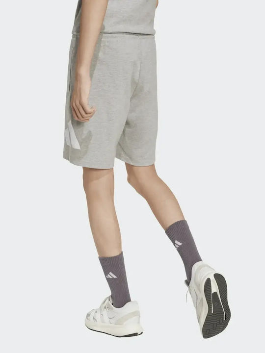 Kids' Athletic Shorts/Bermudas Medium Grey Heather/white