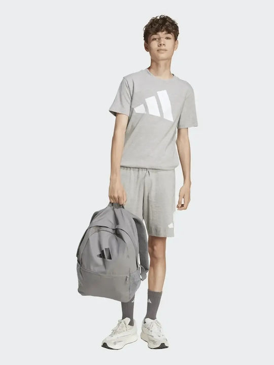Kids' Athletic Shorts/Bermudas Medium Grey Heather/white