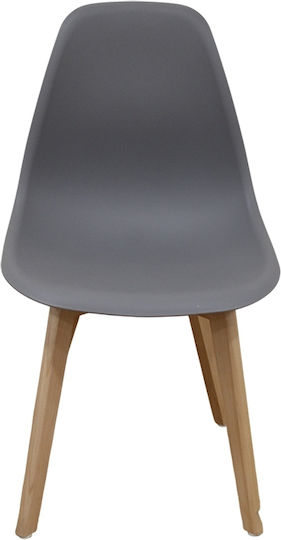 Loft Plus Столички Трапезария от полипропилен Сив 1бр 46x46x41бр
