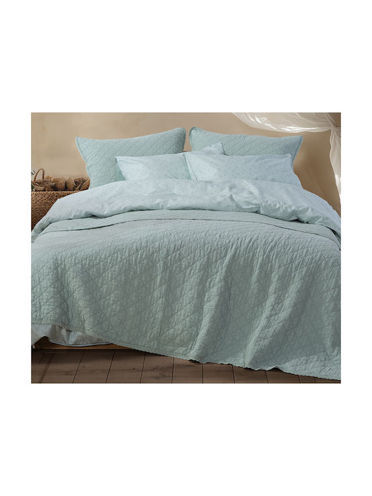 Nef-Nef Homeware Brunno Σετ Μαξιλαροθήκες Oxford Ασημί 52x72εκ.