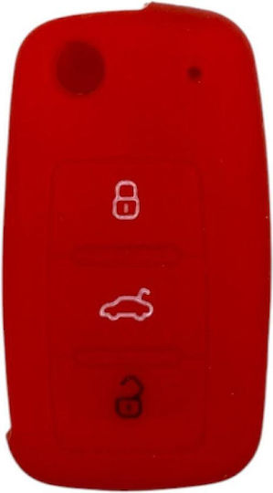 Silicone Key Case Group Vag 3 Buttons Army Camouflage