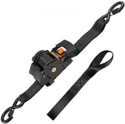 Vevor Curea 5.08x5.08cm cu curele de bagaje auto Gri 2buc