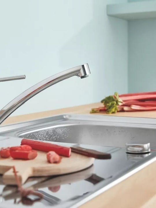 Grohe Bauclassic Смесител за кухня Настолен Сребрист