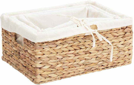 vidaXL Καλάθι Αποθήκευσης 40x30x18cm 3τμχ vidaXL Καλάθι Αποθήκευσης 40x30x18cm 3τμχ