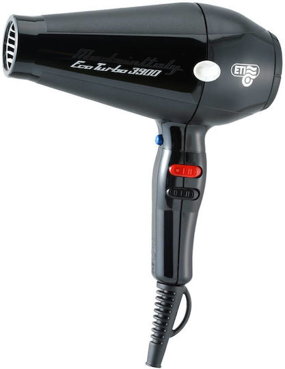 Eti Eco Turbo 3900 Επαγγελματικό Πιστολάκι Μαλλιών 2000W Black